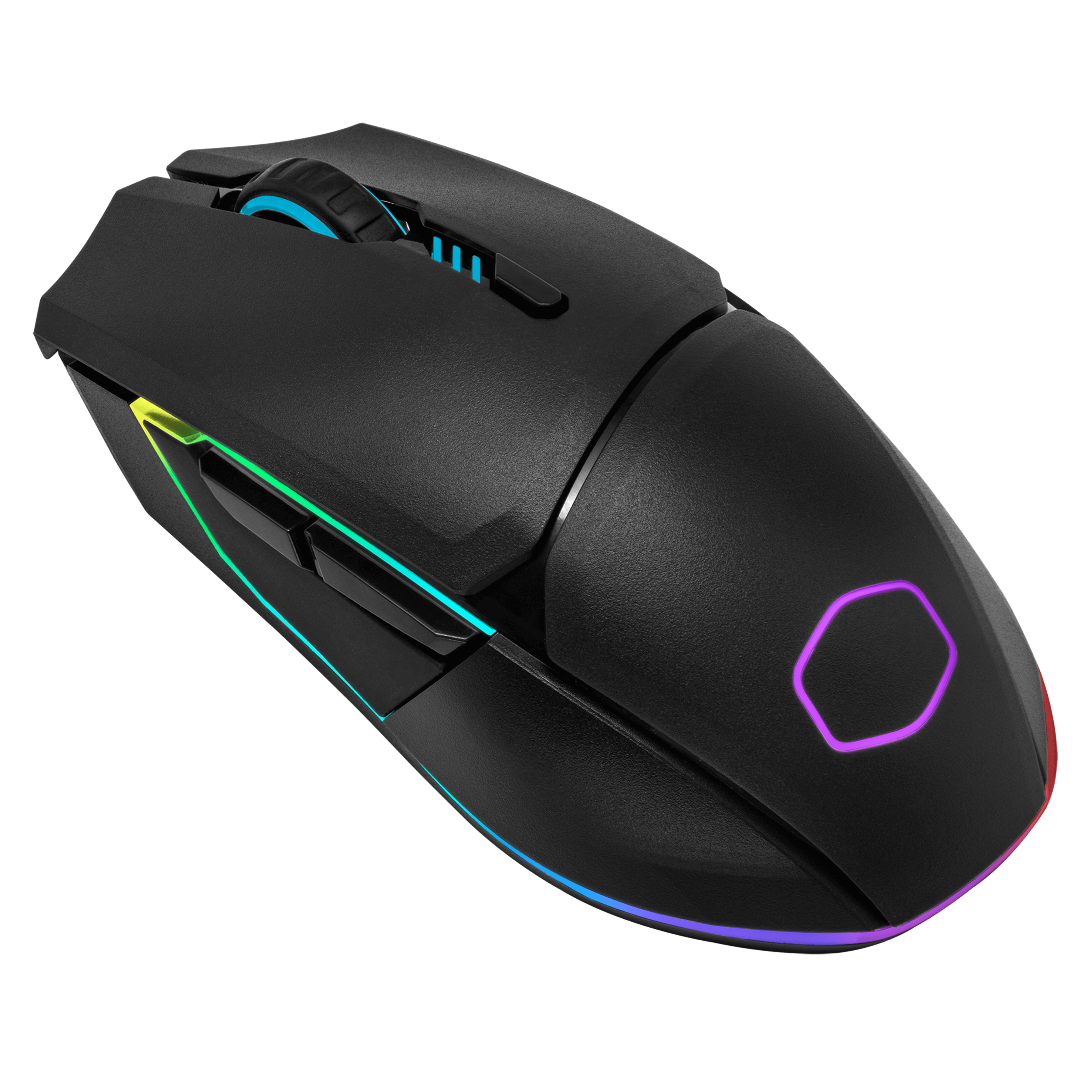 

Мышь беспроводное/проводное Cooler Master MM-831, 32000dpi, Оптический, Bluetooth / USB, черный матовый (MM-831-KKOH1), MM-831