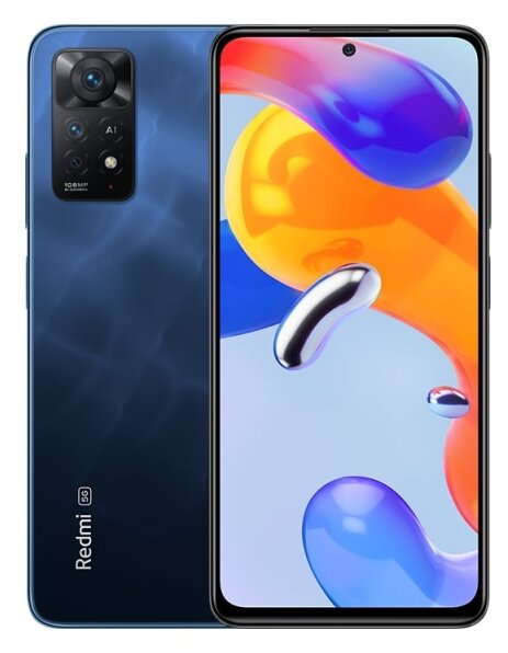

Смартфон Xiaomi Redmi Note 11 Pro 5G, 6.67" 1080x2400 AMOLED, Qualcomm Snapdragon 695, 8Gb RAM, 128Gb, 3G/4G/5G, NFC, Wi-Fi, BT, 3xCam, 2-Sim, 5000mAh, USB Type-C, Android 11, синий (2201116SG/38121), Redmi Note 11 Pro 5G