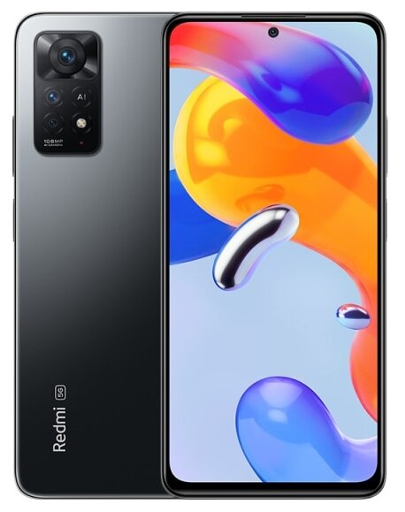 

Смартфон Xiaomi Redmi Note 11 Pro 5G, 6.67" 1080x2400 AMOLED, Qualcomm Snapdragon 695, 8Gb RAM, 128Gb, 3G/4G/5G, NFC, Wi-Fi, BT, 3xCam, 2-Sim, 5000 мА⋅ч, USB Type-C, Android 11, серый (2201116SG/38088), Redmi Note 11 Pro 5G