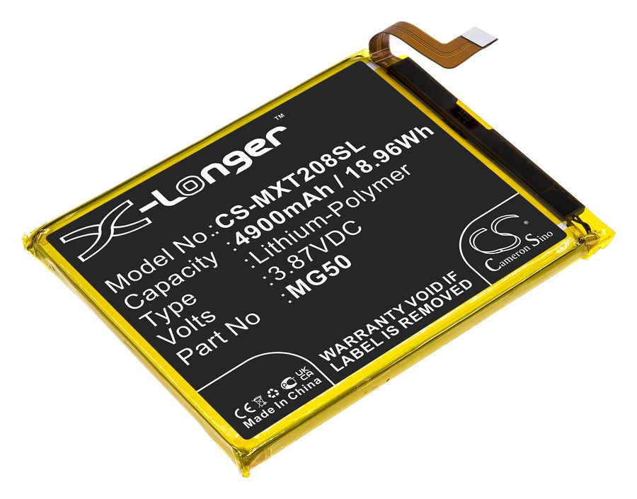 

Аккумулятор CameronSino CS-MXT208SL/ для Motorola Moto G9 Plus/Moto G9 Plus 2020/XT2087-1/XT2087-2, Li-Pol, 4900mAh, 3,85, (P104.01737), CS-MXT208SL