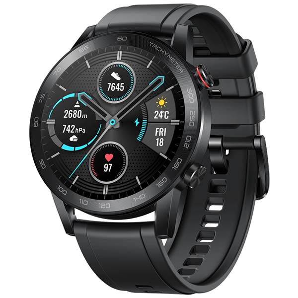 

Смарт-часы Honor MagicWatch 2 46mm, 1.39" AMOLED, черный (5502AACV), MagicWatch 2 46mm