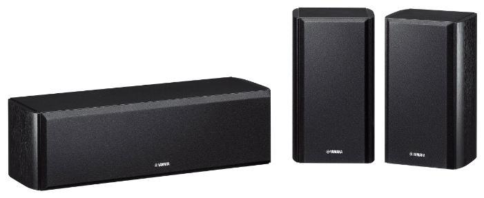 

Пассивная акустика 3.0 Yamaha NS-P160 (Центральная и тыловые колонки, 140W), черный, NS-P160