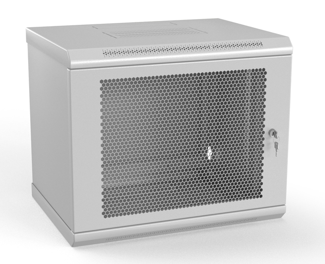 

Шкаф телекоммуникационный настенный 9U 600x600, перфорация/металл, серый, в сборе, Hyperline TWL (TWL-0966-SD-RAL7035), 0