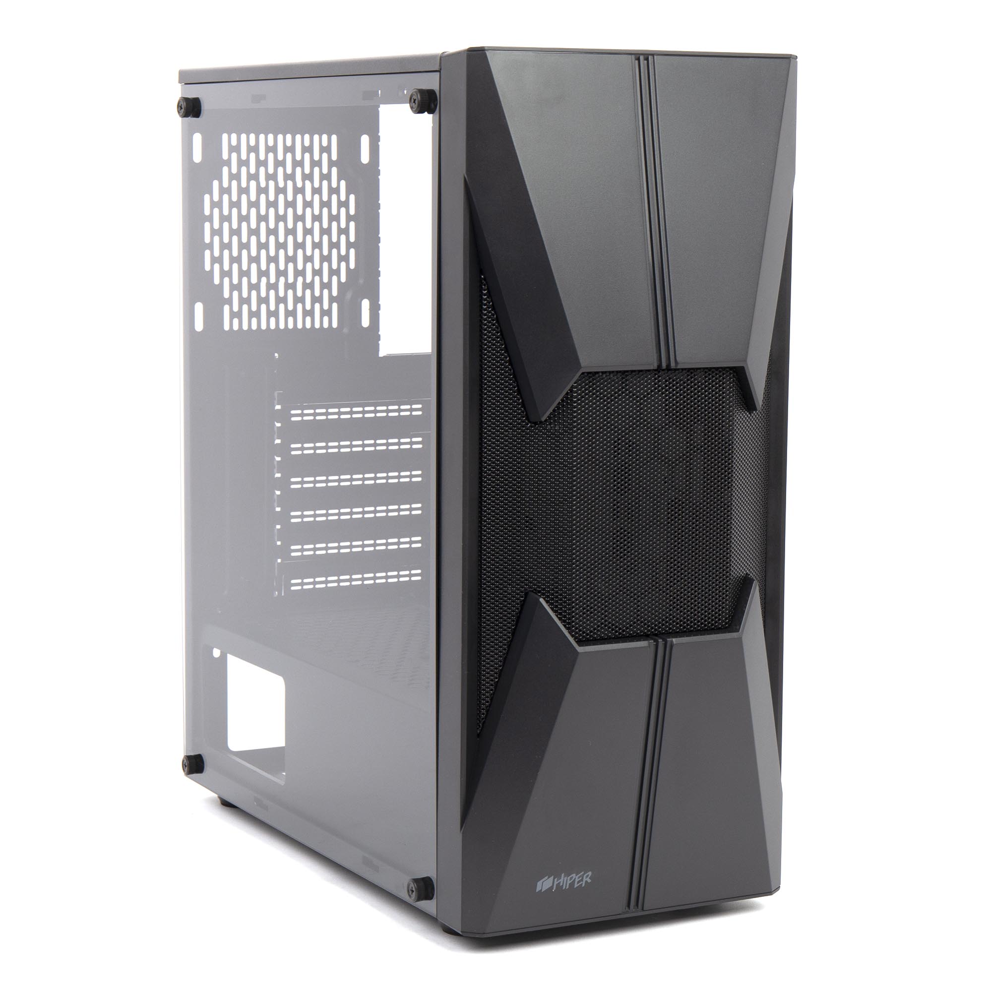 

Корпус HIPER HG301 DESTROYER, ATX, Midi-Tower, USB 3.0, черный, Без БП, HG301 DESTROYER