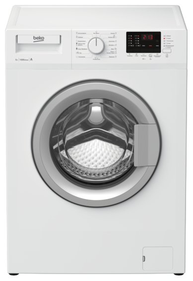 

Стиральная машина Beko WRS WRS 55P2 BSW, 5кг, до 1000 об/мин, белый ( WRS 55P2 BSW), WRS 55P2 BSW