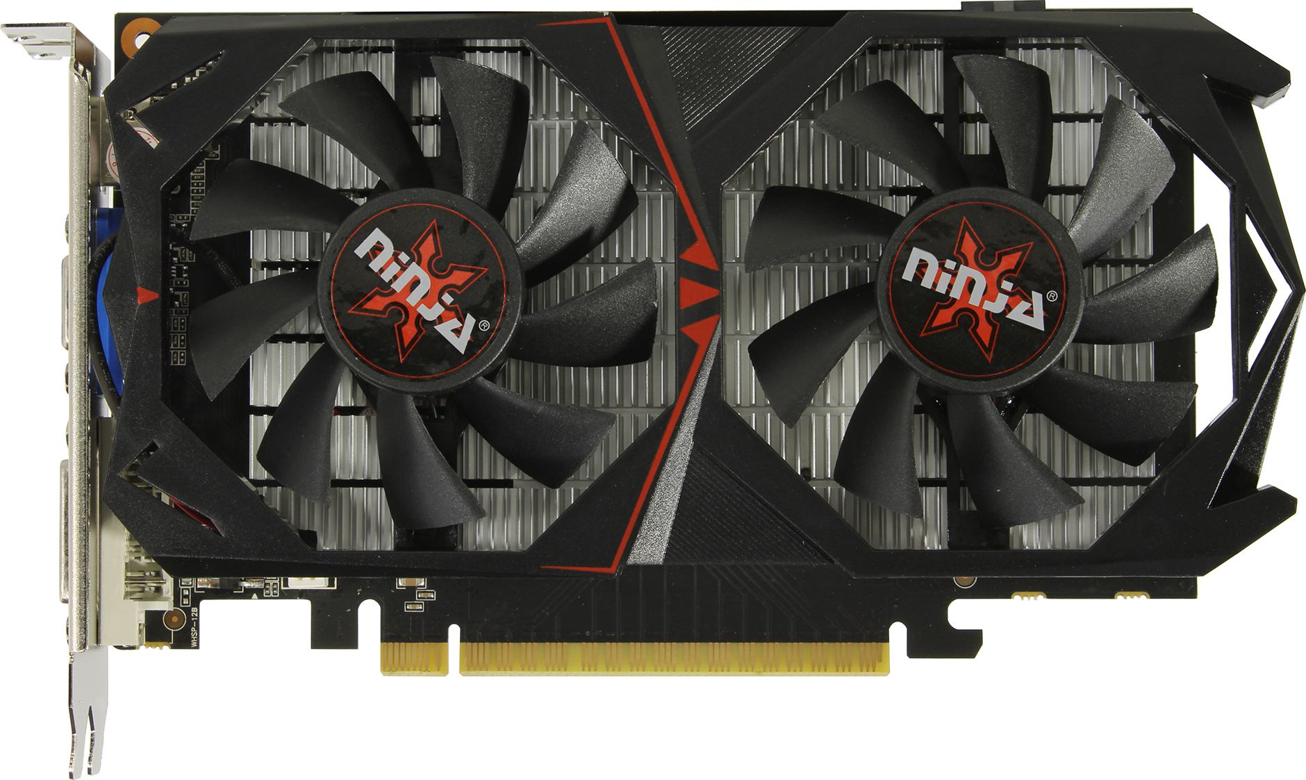 Видеокарта Sinotex NVIDIA GeForce GTX750Ti Ninja, 4Gb DDR5, 128bit, PCI-E, VGA, DVI, HDMI, Retail (NH75TI045F) - фото 1