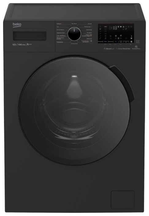 

Стиральная машина Beko WSPE6H616A, 6.5кг, до 1200 об/мин, черный (WSPE6H616A), WSPE6H616A