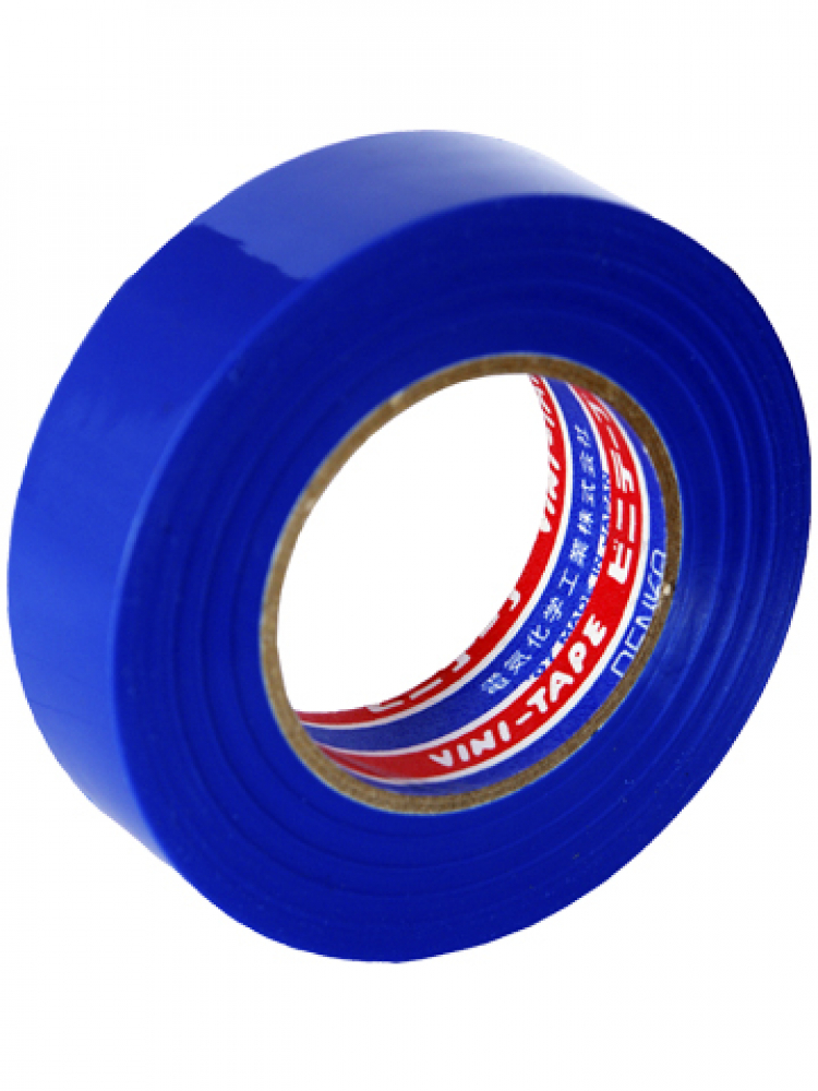 Изолента ПВХ 103-18 Blue 20m, 18мм/20м, синяя Denka