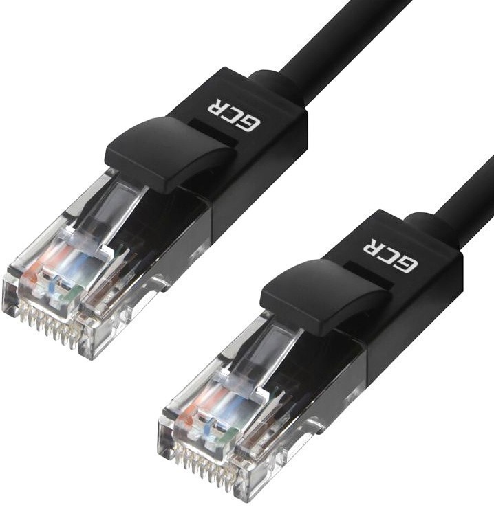 

Патч-корд UTP кат.6, 0.1м, RJ45-RJ45, черный, CU, Greenconnect GCR ( GCR-52604), 0