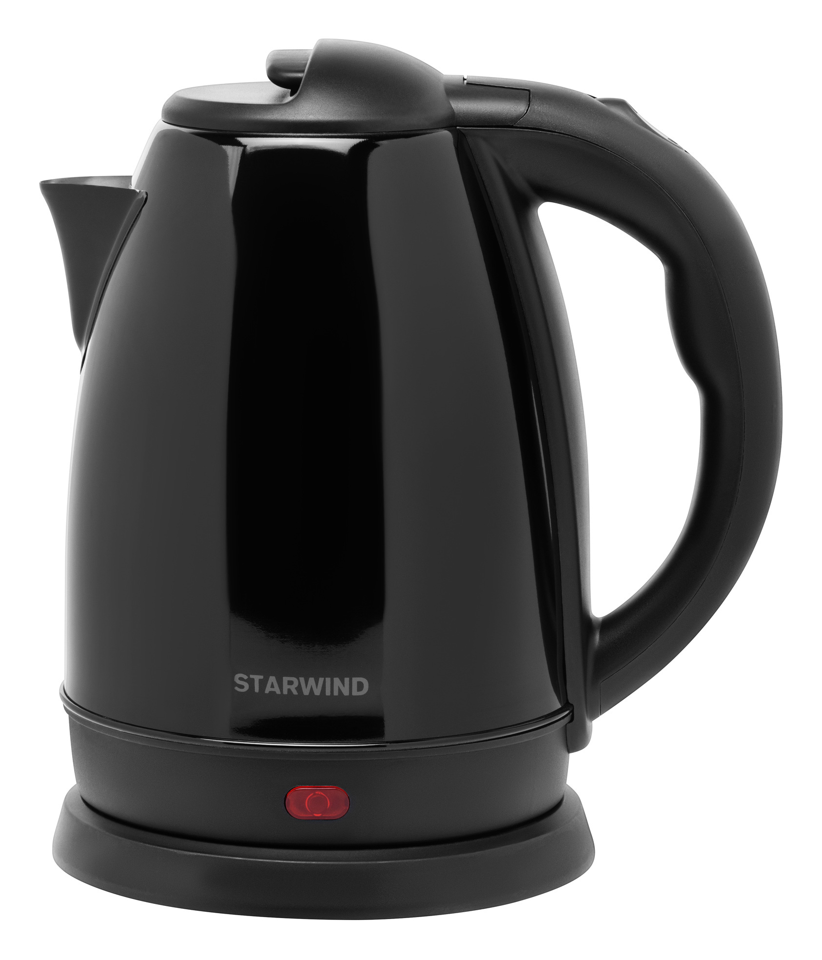 

Чайник электрический Starwind SKS2050 1.8л. 1.8 кВт, нержавеющая сталь/пластик, черный, SKS2050