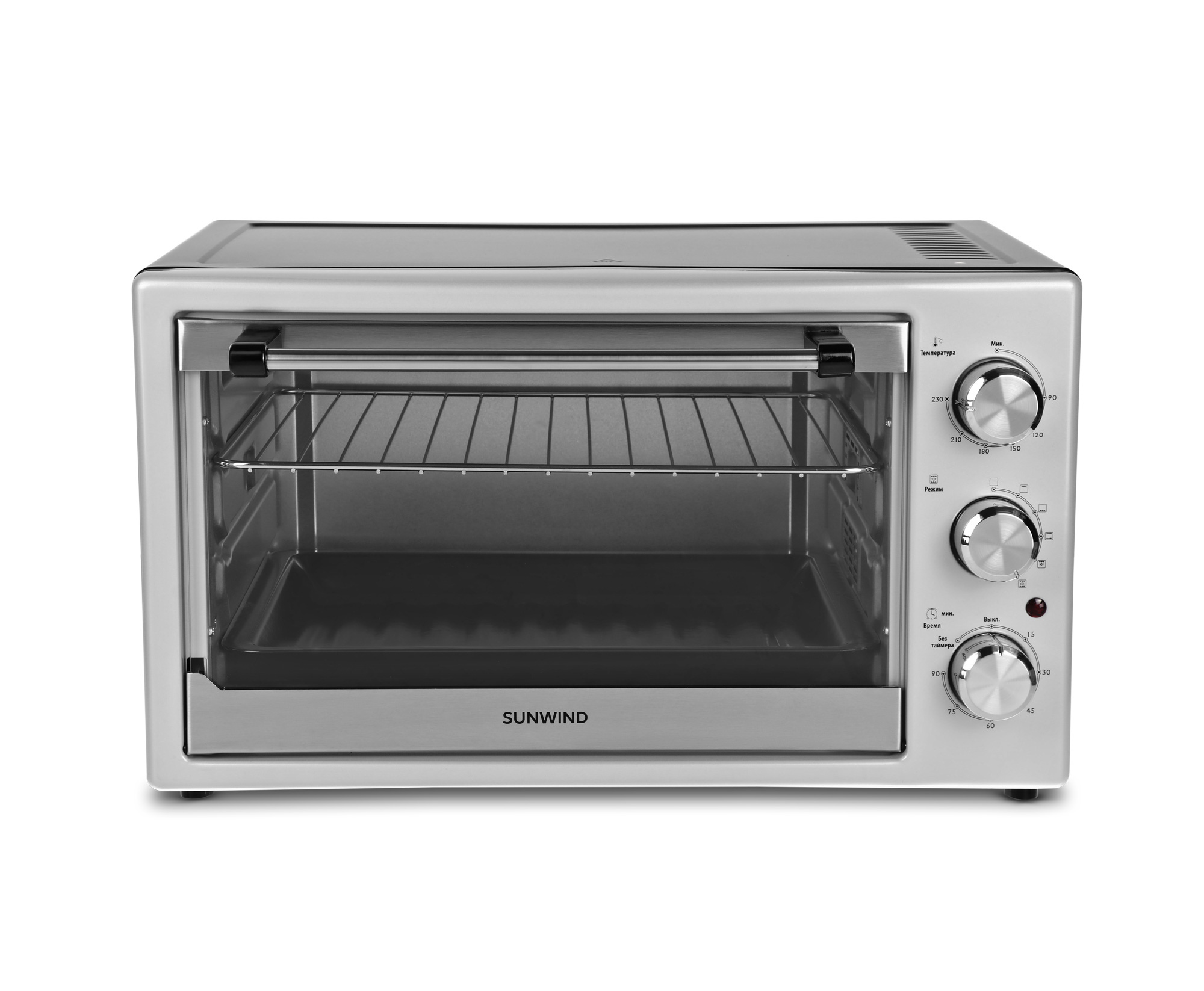 

Мини-печь Sunwind SEO-GL5102 1500Вт, черный/серебристый, SEO-GL5102