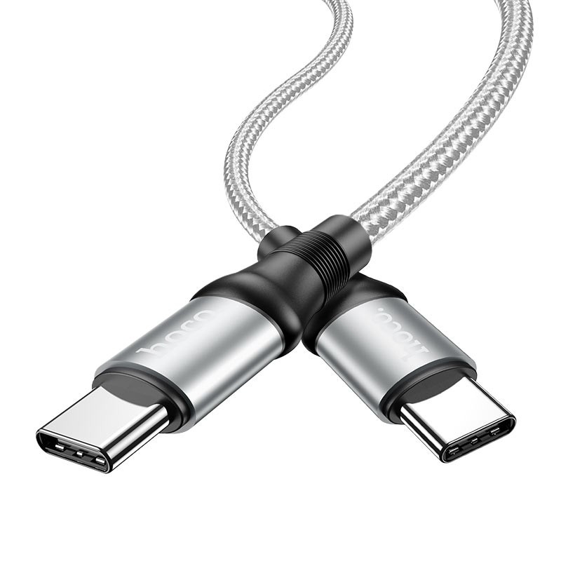 

Кабель USB Type-C(m)-USB Type-C(m), 2м, серый HOCO X50 (HC-34419), X50