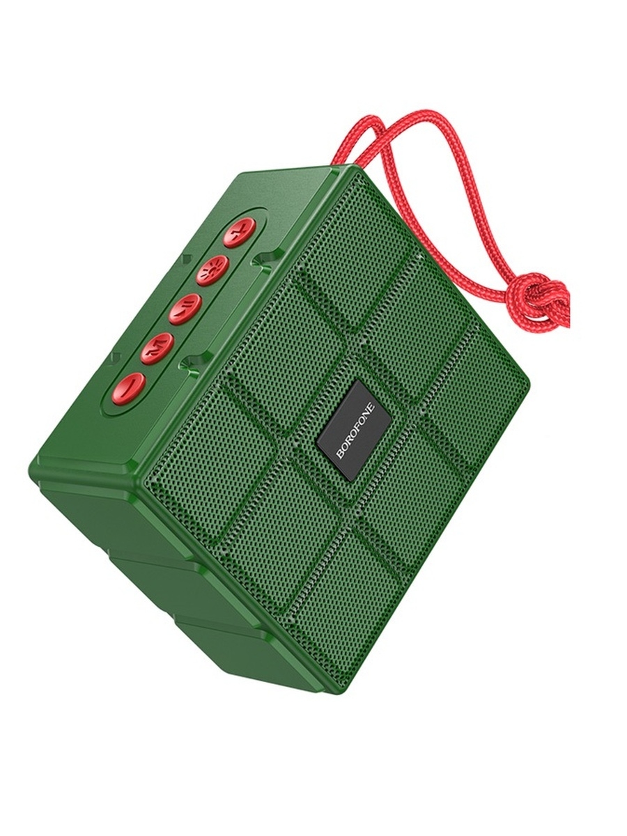 

Портативная акустика Borofone BR16 Gage, 5 Вт, FM, AUX, USB, microSD, Bluetooth, зеленый (134232), BR16 Gage
