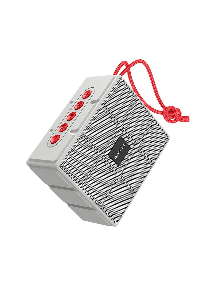 

Портативная акустика Borofone BR16 Gage, 5 Вт, FM, AUX, USB, microSD, Bluetooth, серый (134231), BR16 Gage