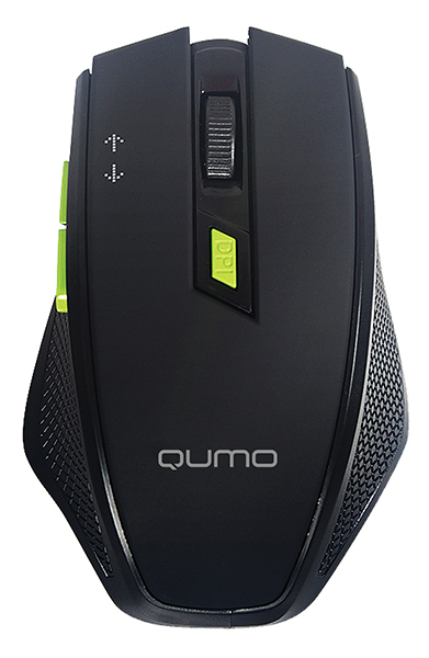 

Мышь беспроводная Qumo Prisma M85, 2400dpi, оптическая светодиодная, USB, черный (33804), Prisma M85