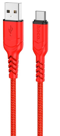 

Кабель USB Type-C-USB, 2.4A, 1м, красный HOCO X59 (HC-44937), X59
