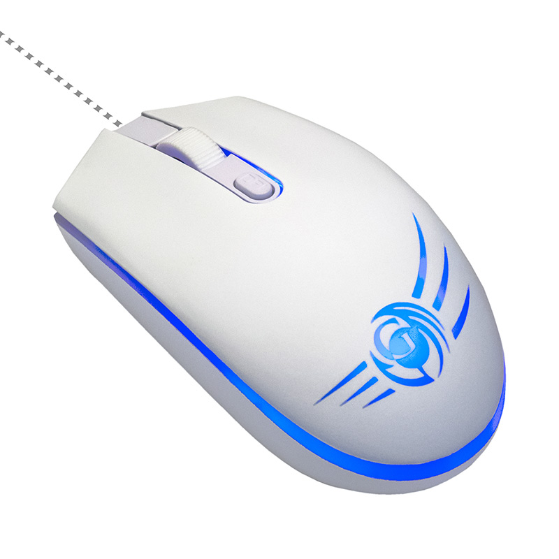 

Мышь проводная Dialog Gan-Kata MGK-07U, 1600dpi, оптическая светодиодная, USB, белый (MGK-07U White), Gan-Kata MGK-07U