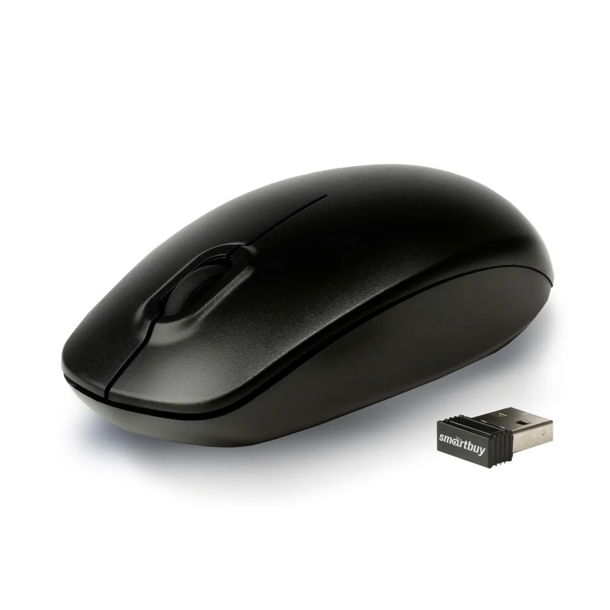 

Мышь беспроводная SmartBuy ONE 301AG, 1000dpi, оптическая светодиодная, USB, черный (SBM-301AG-K), ONE 301AG