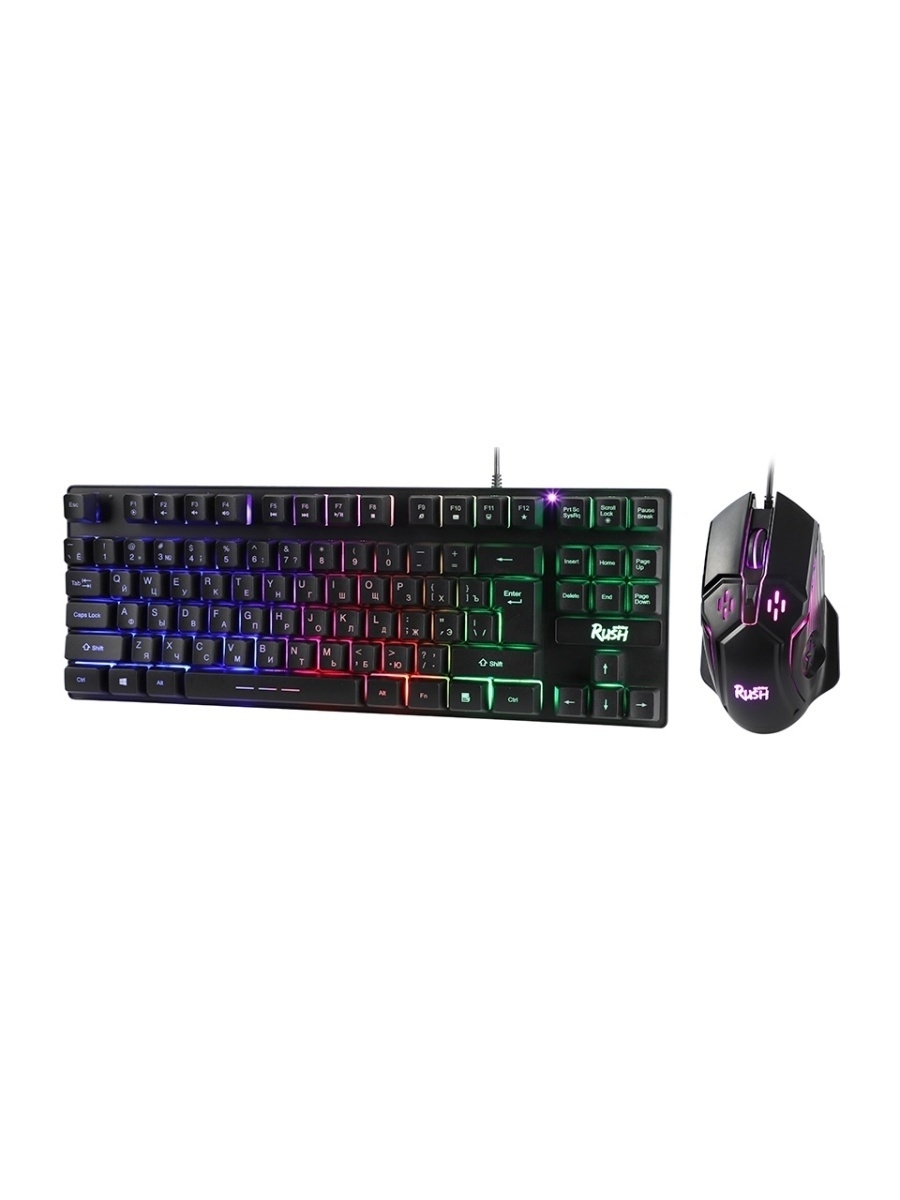 

Клавиатура + мышь SmartBuy Rush Comrade, USB, черный (SBC-550915G-K), Rush Comrade