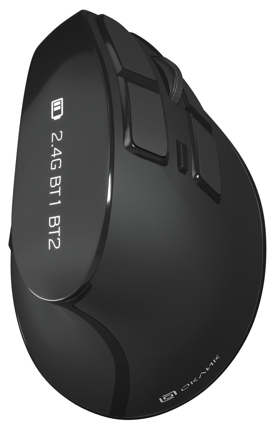 

Мышь беспроводная Oklick 990MW, 2400dpi, оптическая светодиодная, Bluetooth/USB, черный (1533172), 990MW