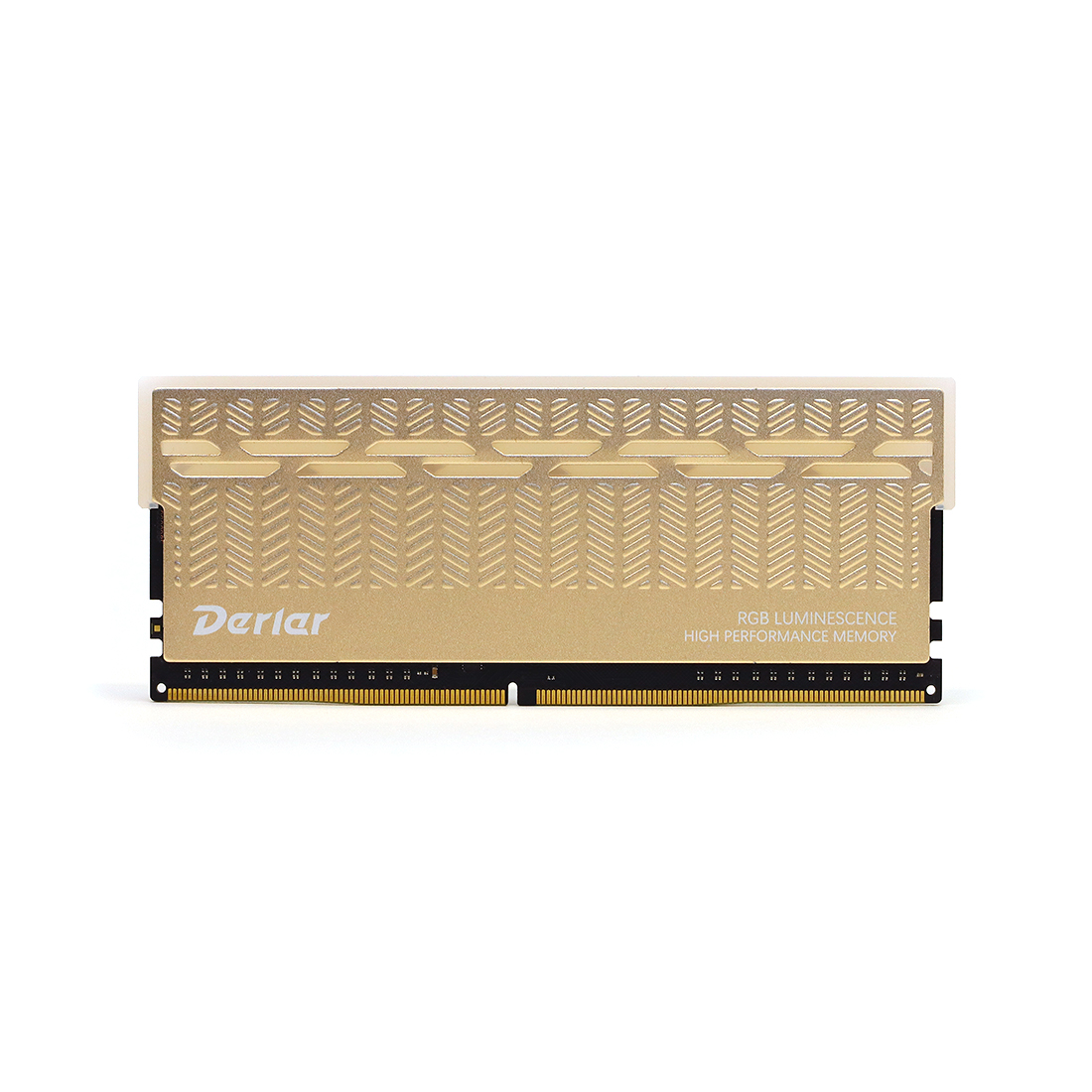 

Память DDR4 DIMM 8Gb, 3200MHz, CL20, 1.35V Derlar Dazzle RGB, Gold (8GB-3200-HRGB-GD)