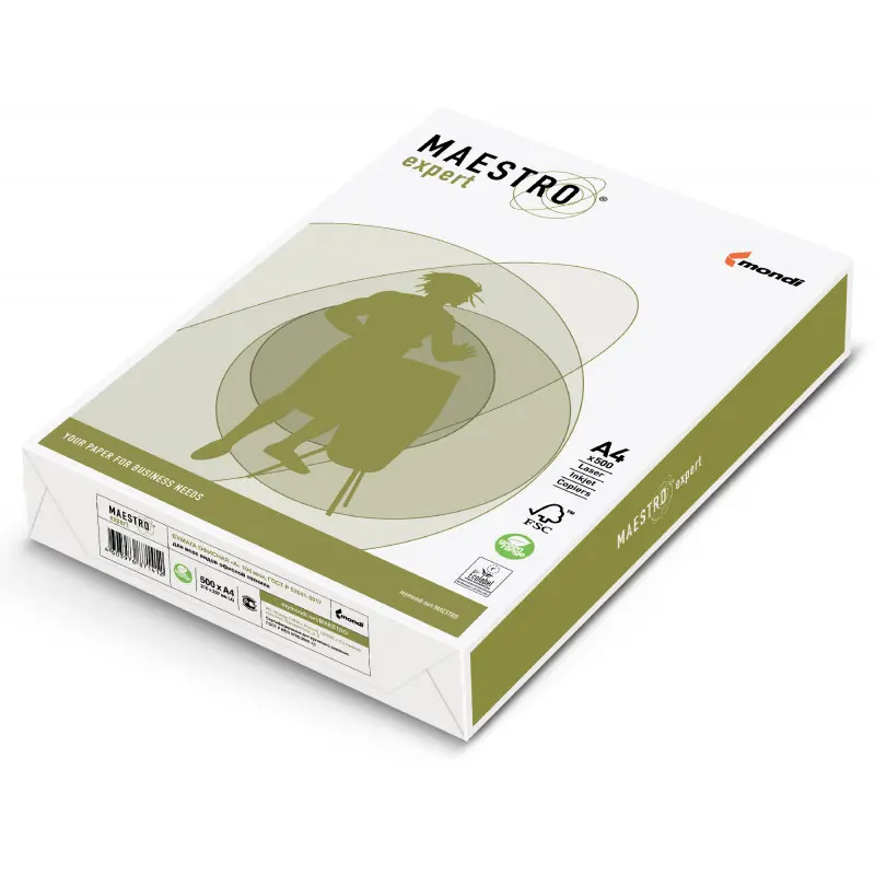 

Бумага A4 80 г/м² 500 листов, 168% CIE Maestro Expert 00-00015265 (10076174), 00-00015265