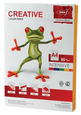

Бумага A4 80 г/м², розовый Creative COLOR БИPR-100Р (975984), БИPR-100Р