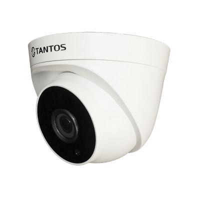 

IP-камера Tantos 3.6мм, купольная, 2Мпикс, CMOS, до 1920x1080, до 30кадров/с, ИК подсветка 30м, 0 °C/+50 °C, белый (TSi-Eeco25F)