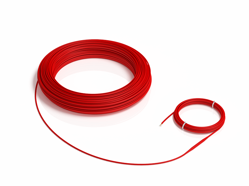 Теплый пол 6.7м² греющий кабель (под стяжку) двужильный, 1000Вт, без термостата, AC ELECTRIC ACMC 2-18-1000 (НС-1221165) - фото 1