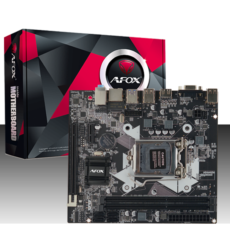 Материнская плата AFOX IH81-MA2-V4, Socket1150, Intel H81, mATX