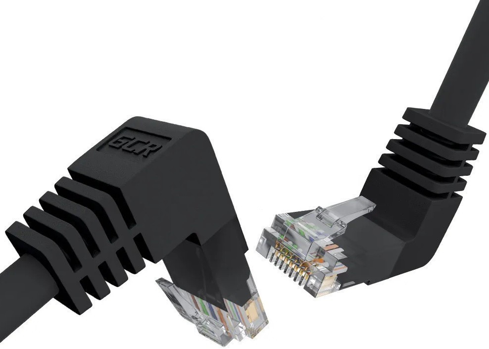 

Патч-корд UTP кат.5e, 0.5м, RJ45-RJ45, черный, GCR (GCR-53941)