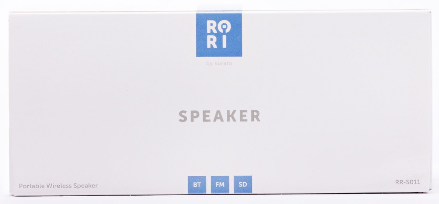 

Акустика портативная Kurato RORI-S011, FM, microSD, Bluetooth, черный, RORI-S011