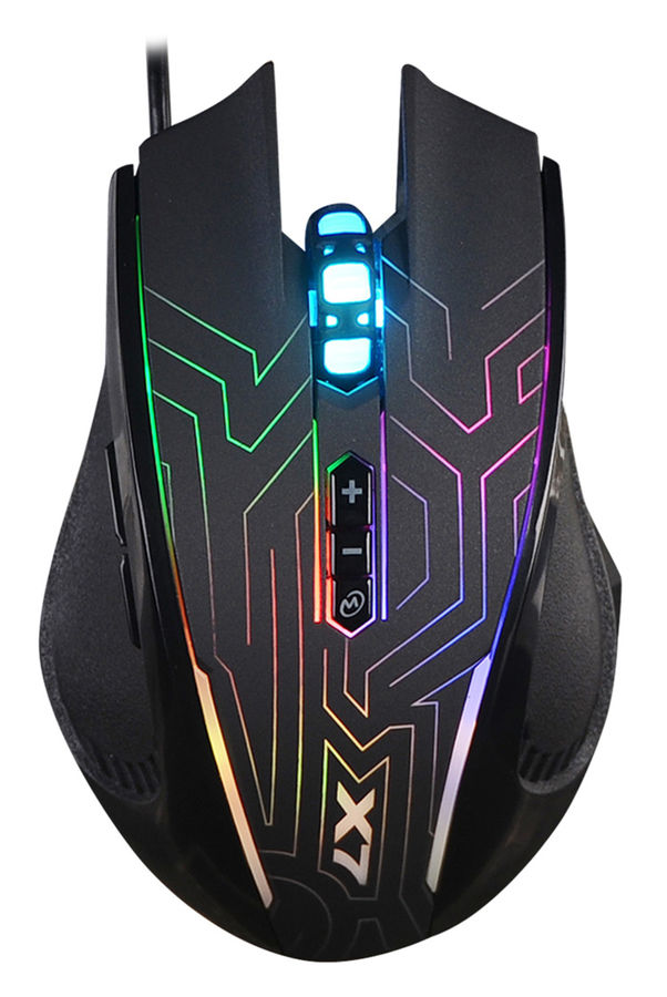 Мышь A4Tech X87, USB, черный
