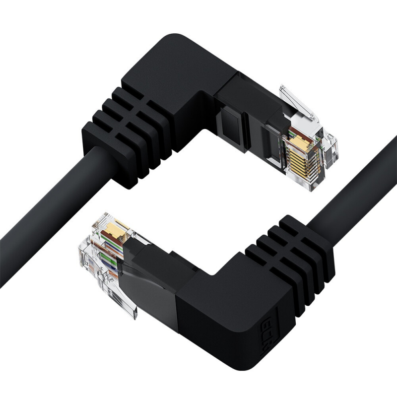 

Патч-корд UTP кат.5e, 3м, RJ45-RJ45, черный, CCA, Greenconnect (GCR-53964)