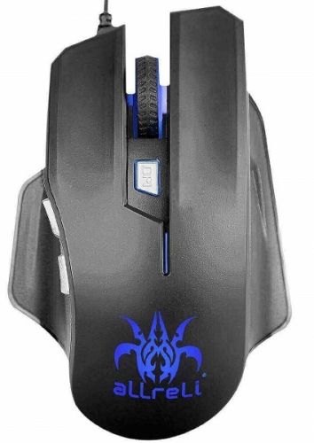 Мышь проводная Delux M-515BU 4000dpi оптическая светодиодная USB черный 620₽