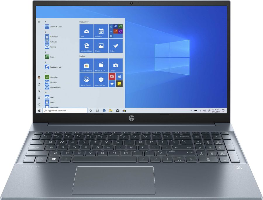 

Ноутбук HP Pavilion 15-eh1020ur 15.6" IPS 1920x1080, AMD Ryzen 5 5500U 2.1GHz, 8Gb RAM, 256Gb SSD, DOS, синий (3E3X9EA), 15-eh1020ur