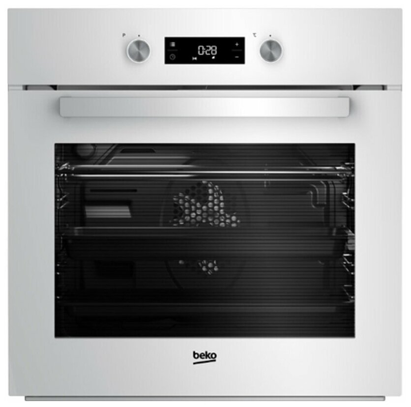 

Духовой шкаф электрический Beko BIM24301WCS, белый (7724088309), BIM24301WCS