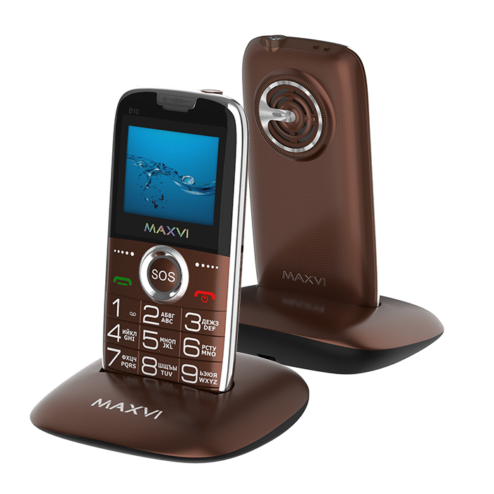 

Мобильный телефон MAXVI B10, 2" 220x176 TFT, MediaTek MTK6261D, 32Mb RAM, 32Mb, BT, 2-Sim, 1200mAh, micro-USB, шоколадный, B10