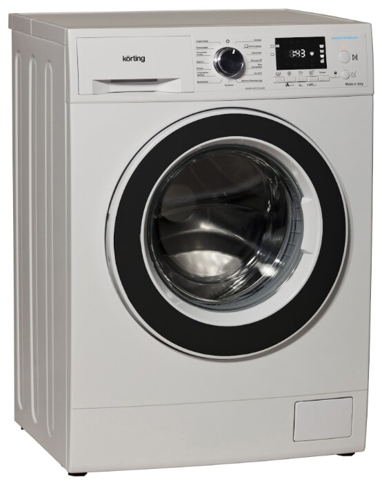 

Стиральная машина Korting KWM KWM, 6кг, до 1400 об/мин, белый (KWM 42ID1460), KWM