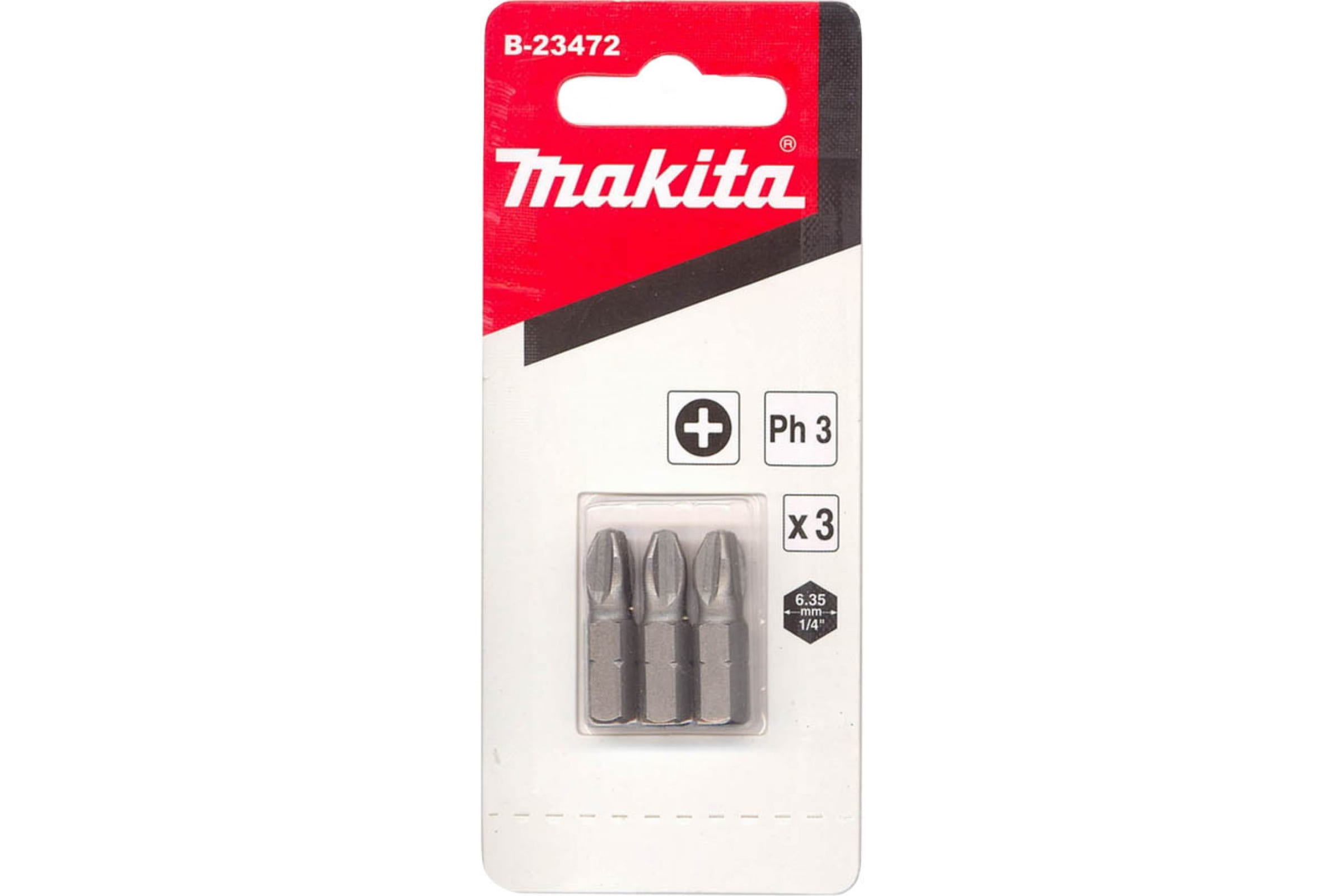 Набор бит Makita, 3 шт
