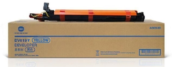 

Блок проявки Konica-Minolta bizhub C458/C558/C658 желтый DV-619Y (A9C808D)