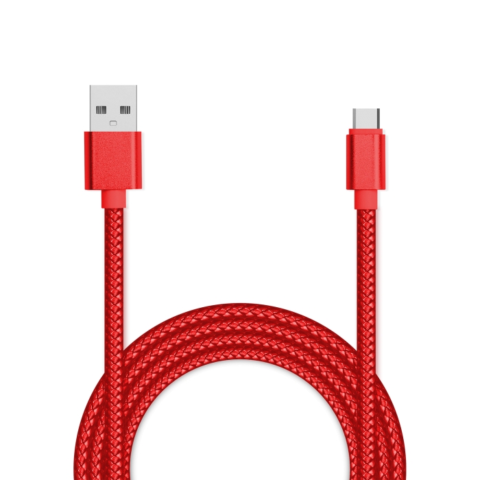 

Кабель USB 2.0(Am)-USB 2.0 Type-C(m), 3A быстрая зарядка, 2м, красный Jet.A JA-DC32 (JA-DC32 2m Red), JA-DC32