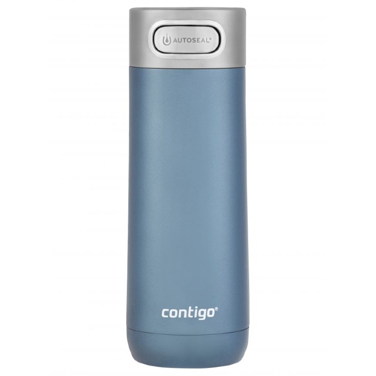 

Термокружка Contigo Luxe, 360 мл, корпус сталь/колба сталь, голубой (2106223), Luxe