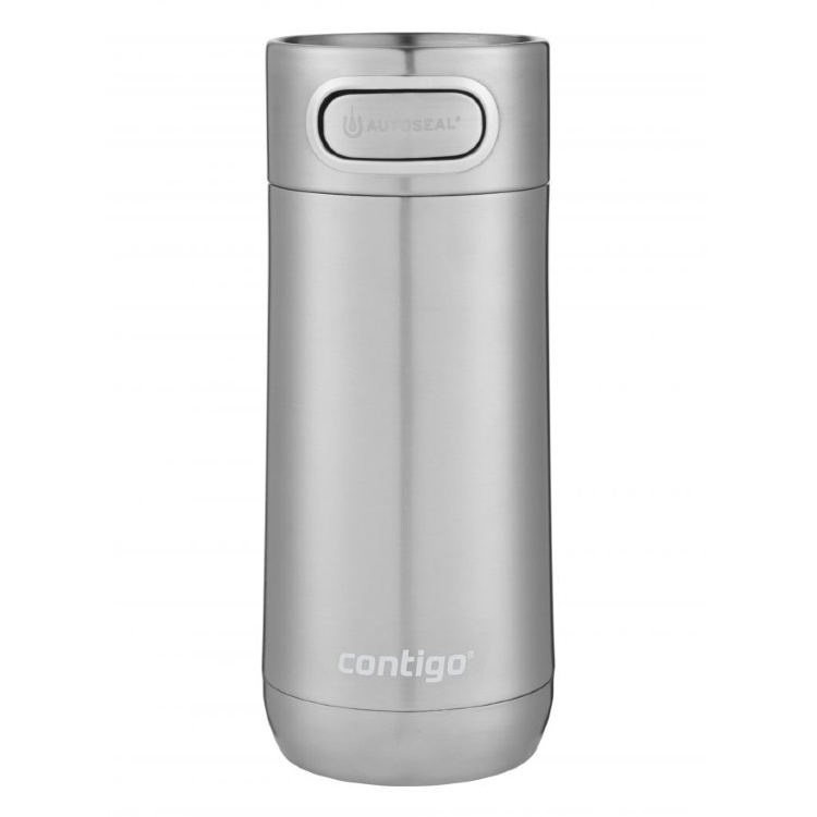 

Термокружка Contigo Luxe, 360мл, корпус сталь/колба сталь, стальной (2104367), Luxe