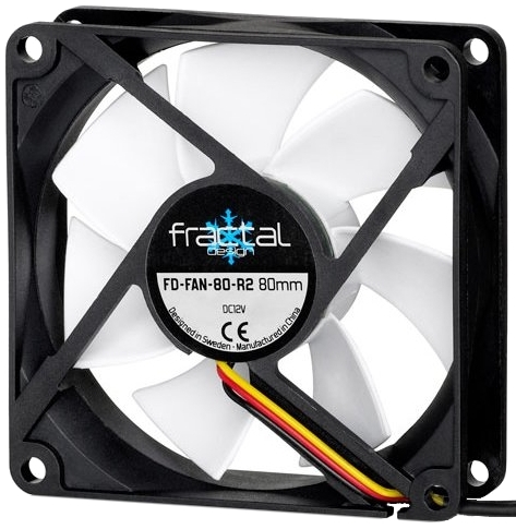 Вентилятор Fractal Design Silent Series R2, 80 мм, 1шт