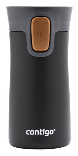 

Термокружка Contigo Pinnacle, 300 мл, корпус сталь/колба сталь, черный/коричневый (2095405), Pinnacle
