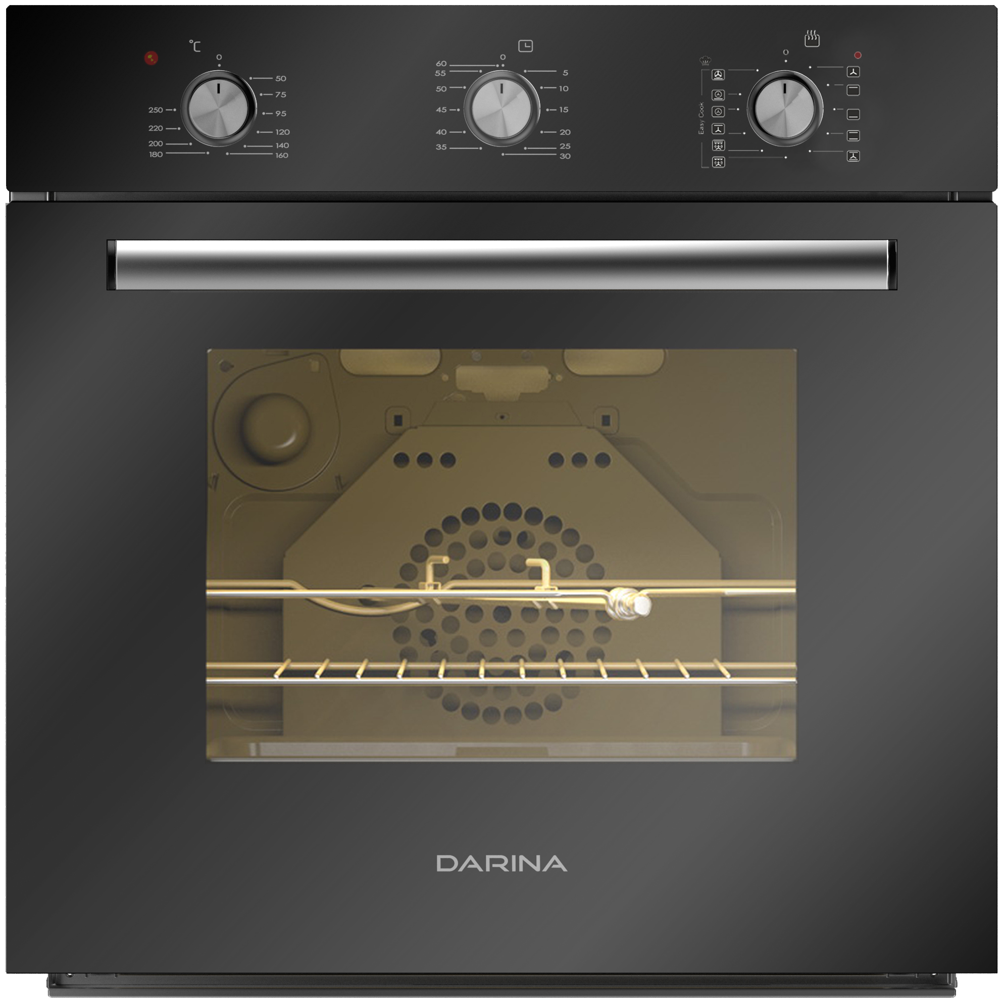 

Духовой шкаф электрический DARINA 1V5 BDE111 709 B, черный (1V5BDE111709B), 1V5 BDE111 709 B