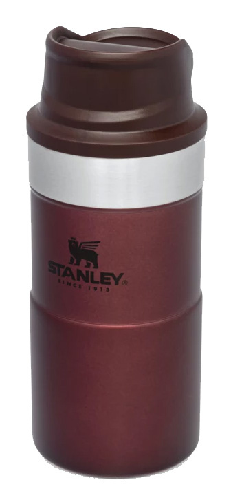 

Термокружка Stanley Classic Trigger Action, 250мл, корпус сталь/колба сталь, бордовый (10-09849-013), Classic Trigger Action