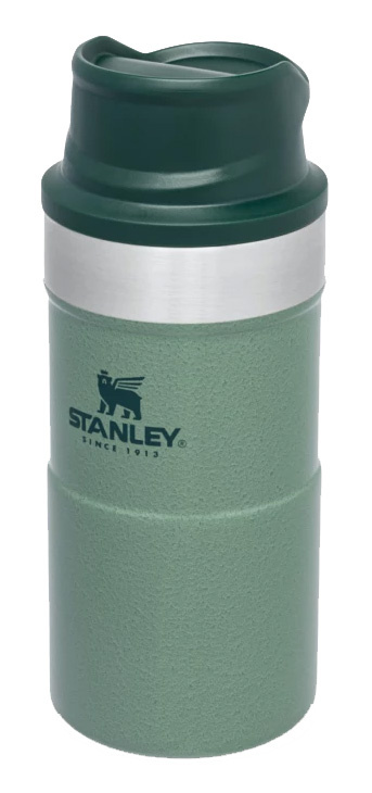 Термокружка Stanley Classic Trigger Action, 250мл, корпус сталь/колба сталь, зеленый (10-09849-009)