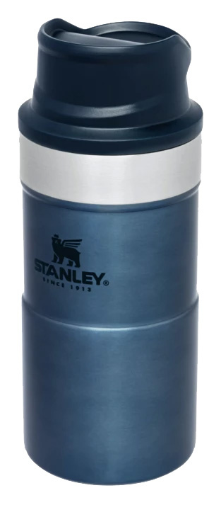 

Термокружка Stanley Classic Trigger Action, 250мл, корпус сталь/колба сталь, синий (10-09849-012), Classic Trigger Action